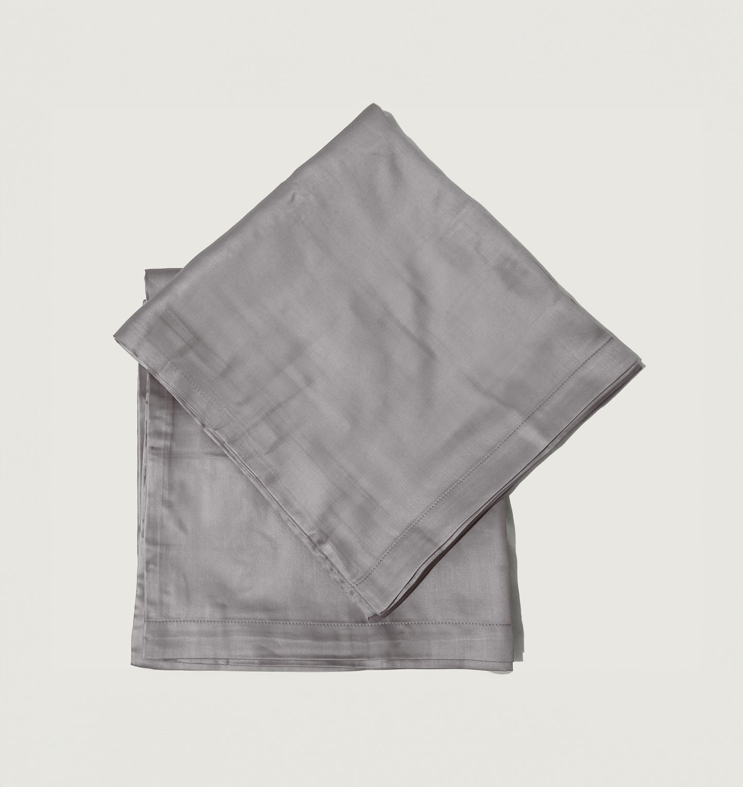 Bamboo Silk Premium Pillow Covers (Light Grey)