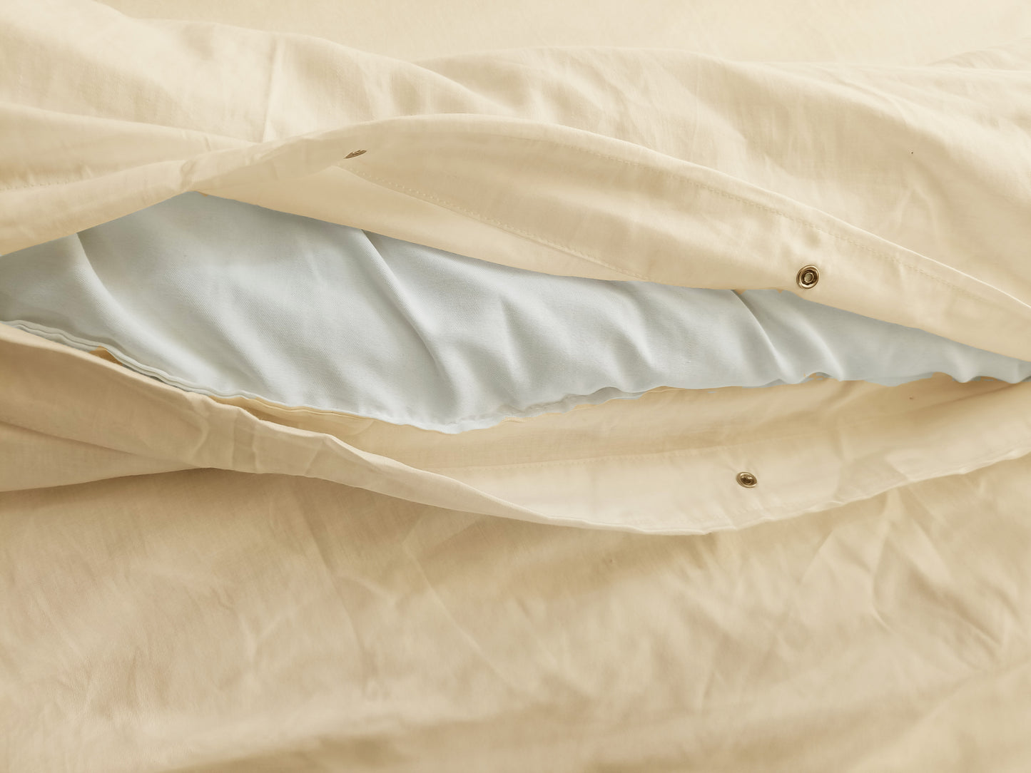 Cotton 210 TC Duvet Cover Set (Beige)