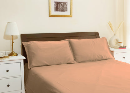 Premium Cotton Pillow Covers (Taupe)