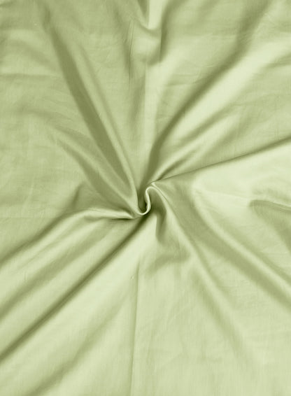 Cotton 300TC Solid Bedsheet (Moss Green)