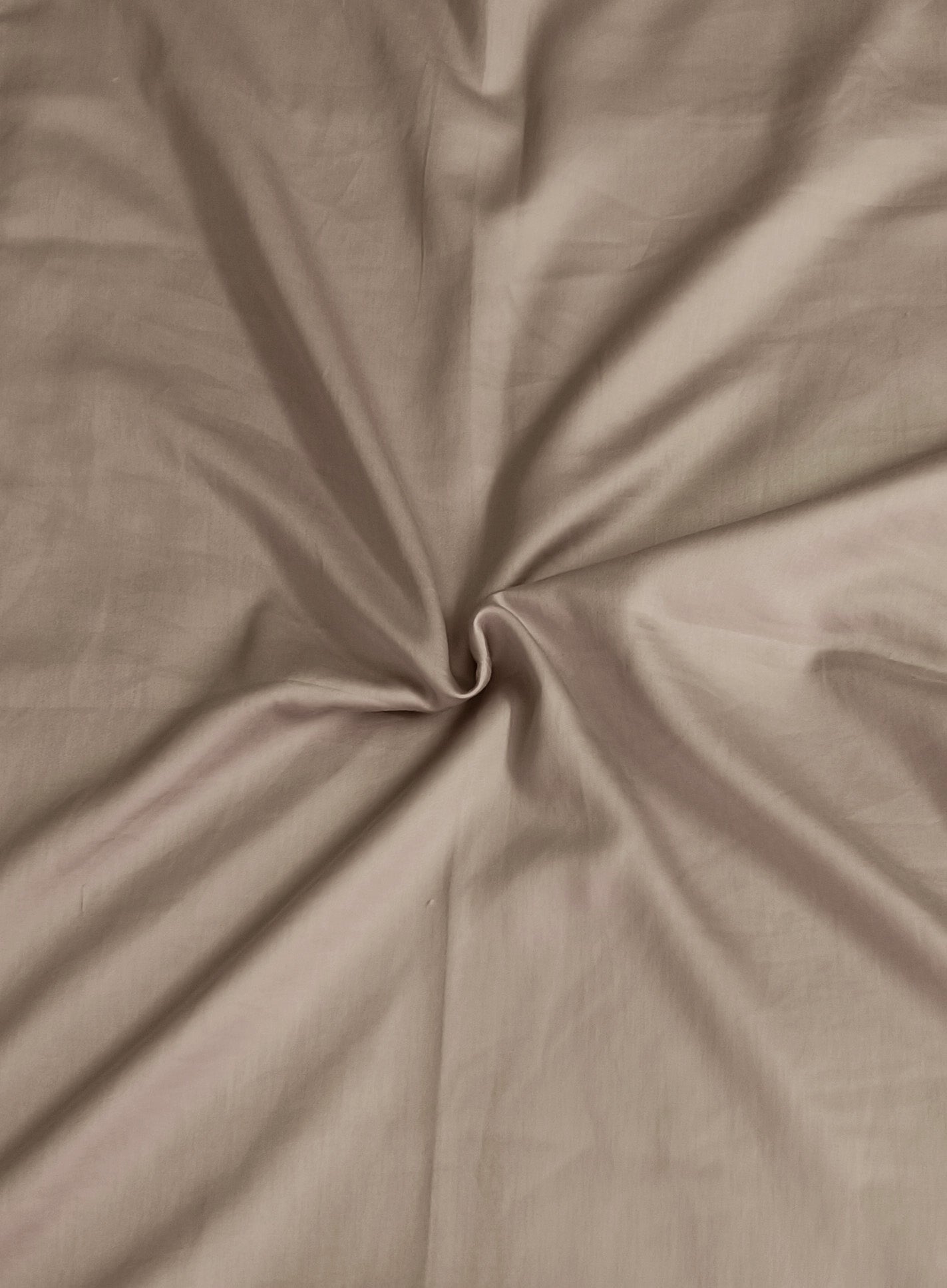 Cotton 300TC Solid Bedsheet (Mocha)