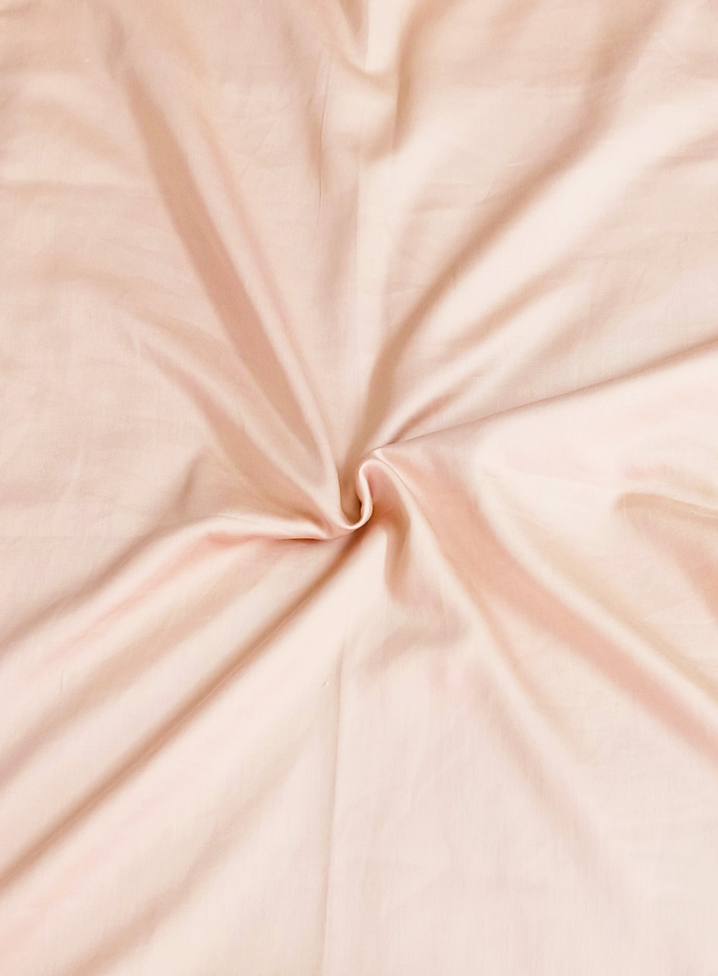 Cotton 300TC Solid Bedsheet (Blush)