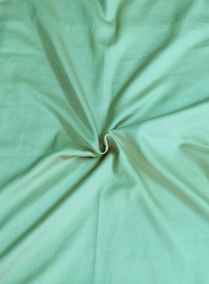 Bamboo Silk 300TC Solid Bedsheet (Aqua Green)