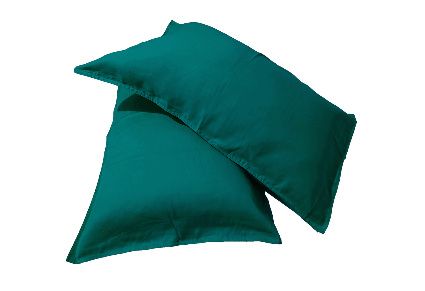 Premium Cotton Pillow Covers (Teal Blue)