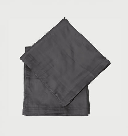 Bamboo Silk Premium Pillow Covers (Jet Black)