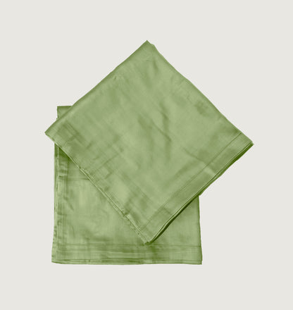 Bamboo Silk Premium Pillow Covers (Avocado Green)