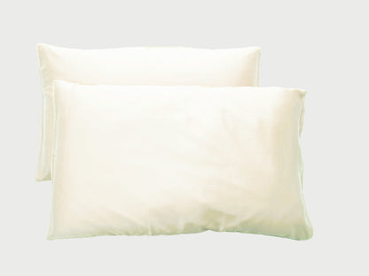 Bamboo Silk Premium Pillow Covers (Classic Ivory)