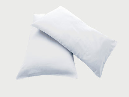 Bamboo Silk Premium Pillow Covers (Premium White)