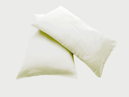 Bamboo Silk Premium Pillow Covers (Classic Ivory)