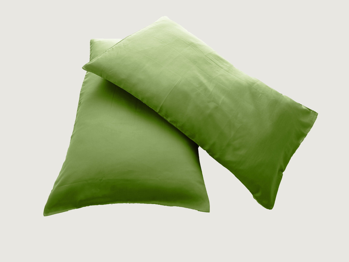 Bamboo Silk Premium Pillow Covers (Avocado Green)