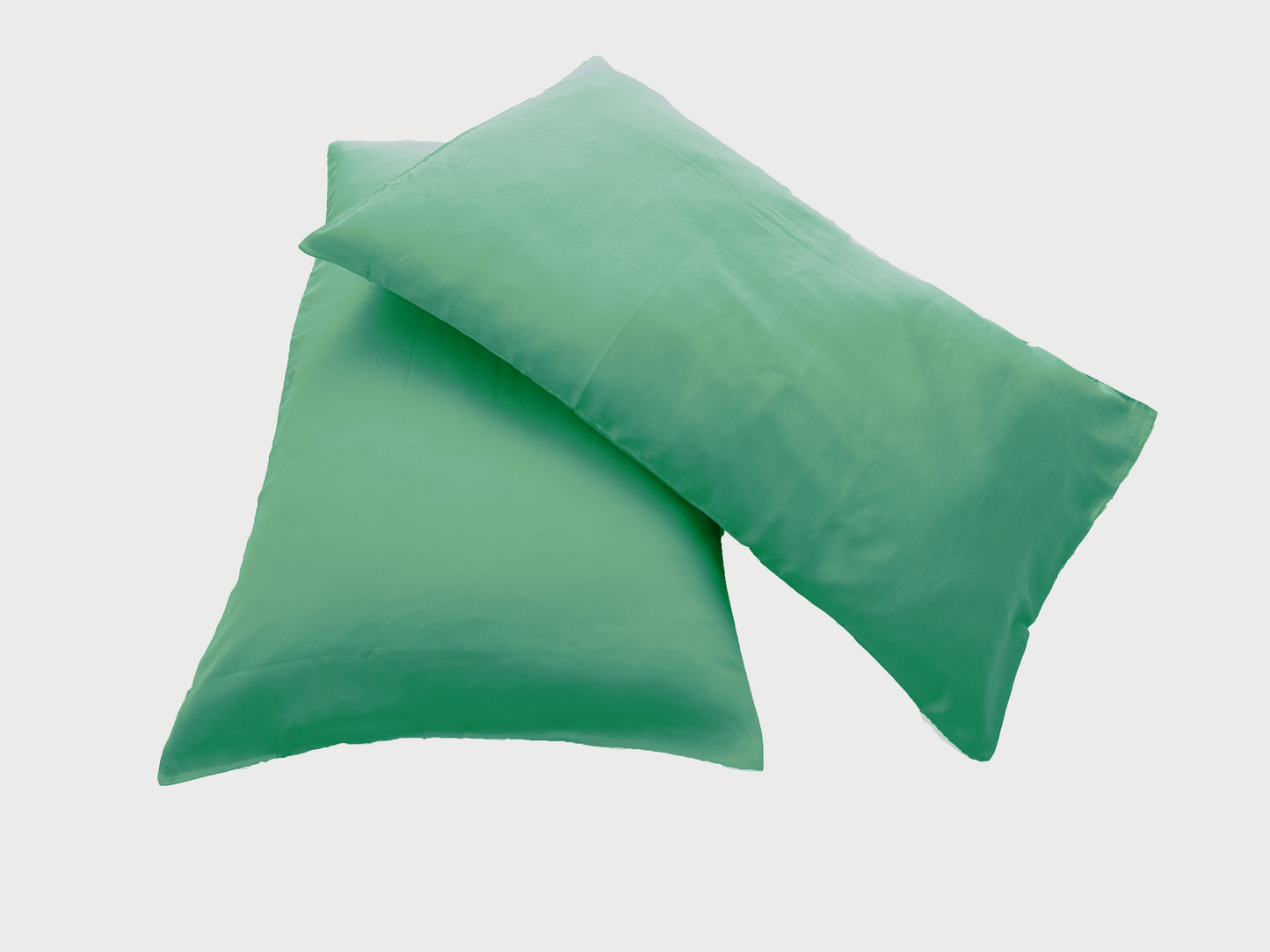 Bamboo Silk Premium Pillow Covers (Aqua Green)