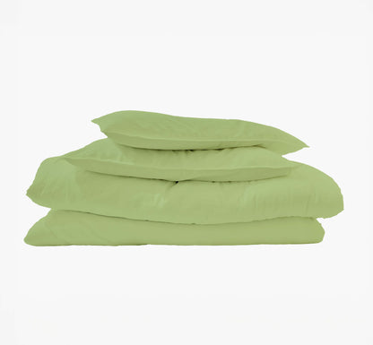 Cotton 210 TC Duvet Cover Set (Moss Green)