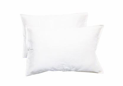 Premium Cotton Pillow Covers (Snow White)