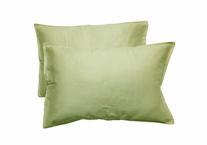 Premium Cotton Pillow Covers (Moss Green)