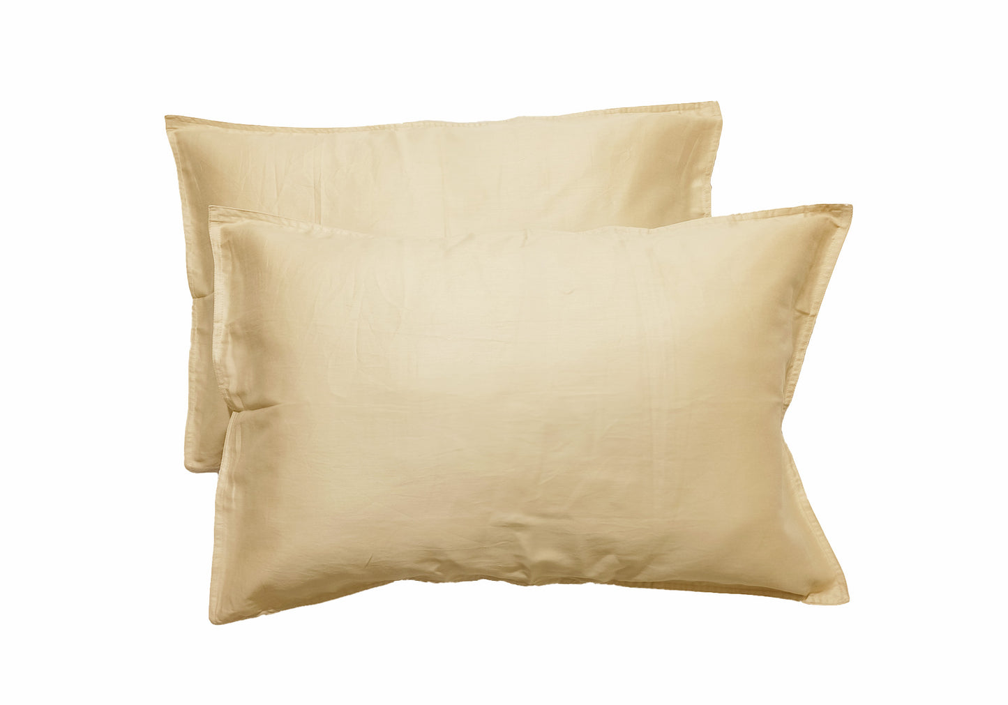 Premium Cotton Pillow Covers (Beige)