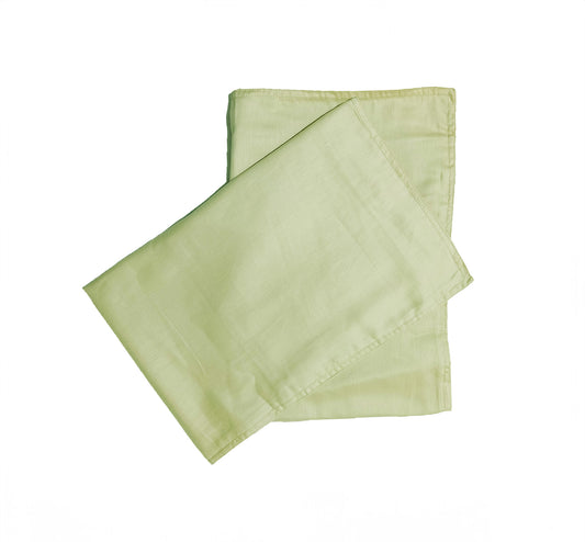 Premium Cotton Pillow Covers (Moss Green)