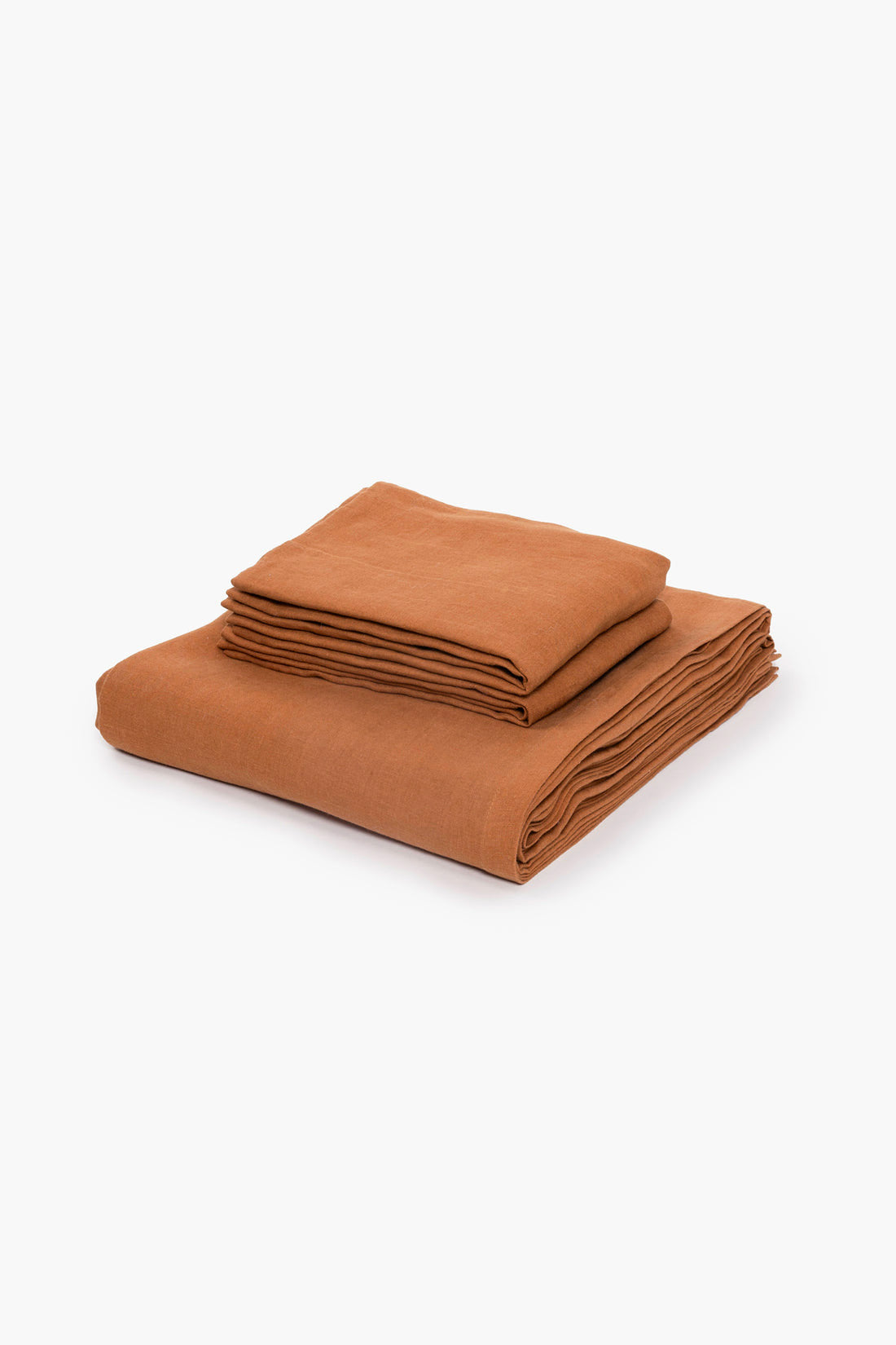 Cotton 210TC Solid Bedsheet (Coffee)